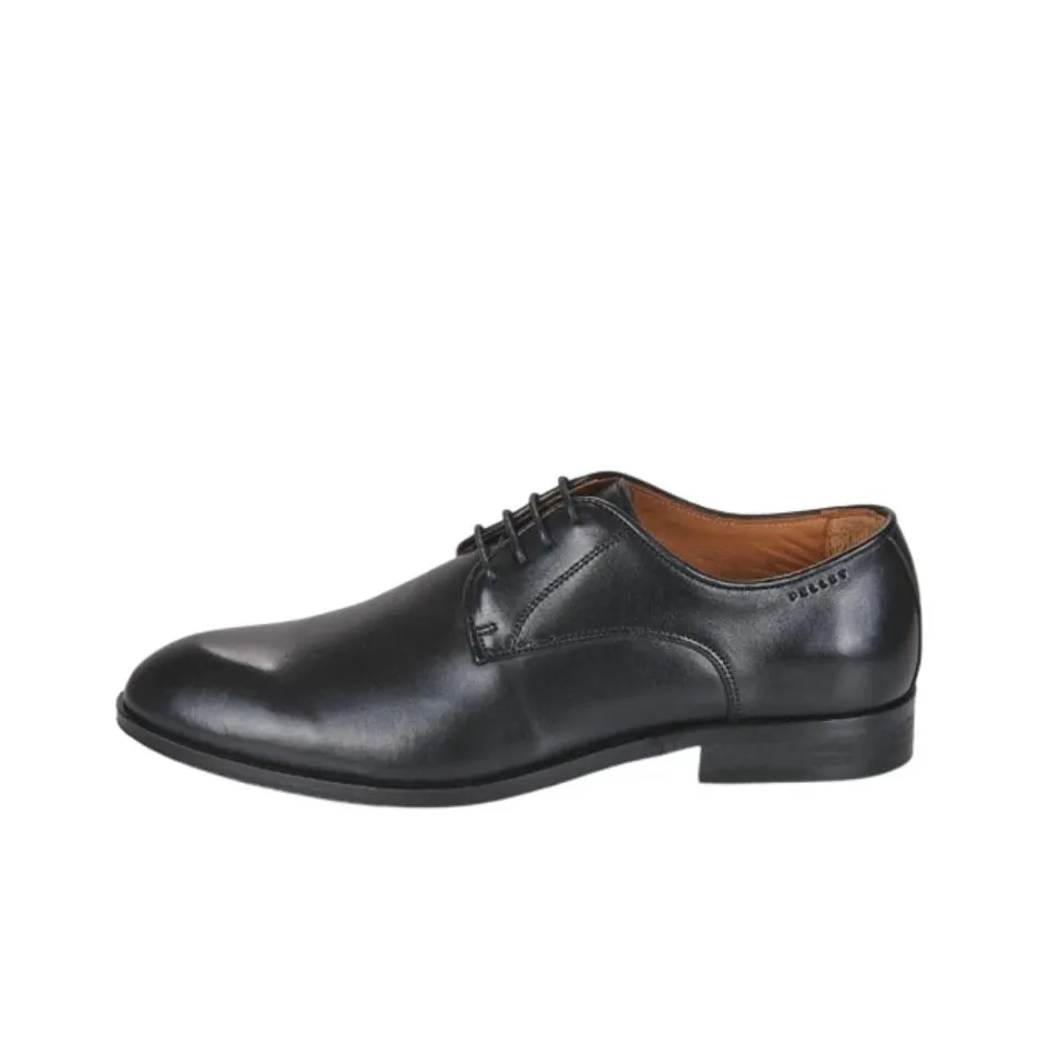 PELLET Dress Shoes Men's Low Top Black