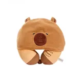 카피바라 프렌치 프라이 헤드밴드 U자형 베개