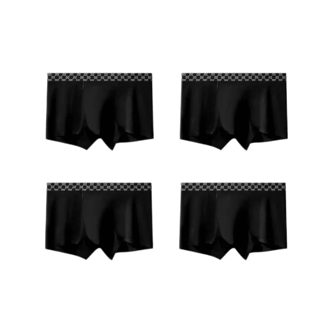 Cheekkiss Трусы Мужские упаковка из 4 штук черный