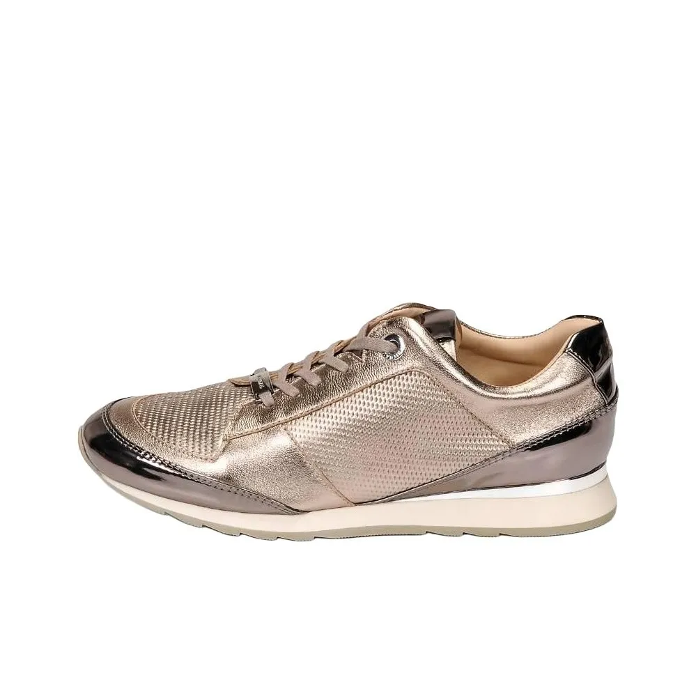 JB MARTIN Low Top Casual Shoes Women's Silver Gray