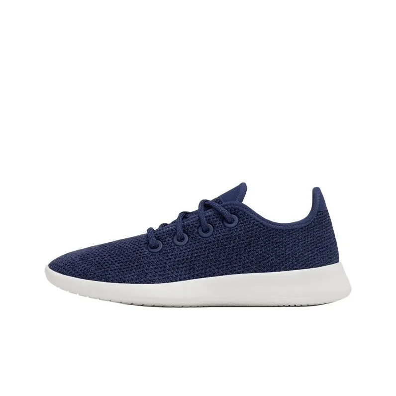 Allbirds Tree Runner Shock Absorbers Low Top Casual City Commute Running Shoes Men's Dark Indigo