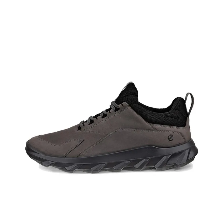 Ecco Drive Abrasion-Resistant Slip-Resistant Low-Top Running Shoes Men's Iron Gray