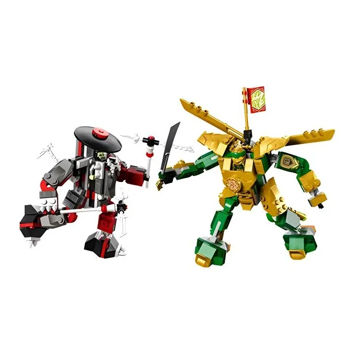 LEGO JAY Ninjago Персонаж Lloyd Montgomery Garmadon Loid Mecha BATTLE EVO Конструкторы 223 шт. 71781