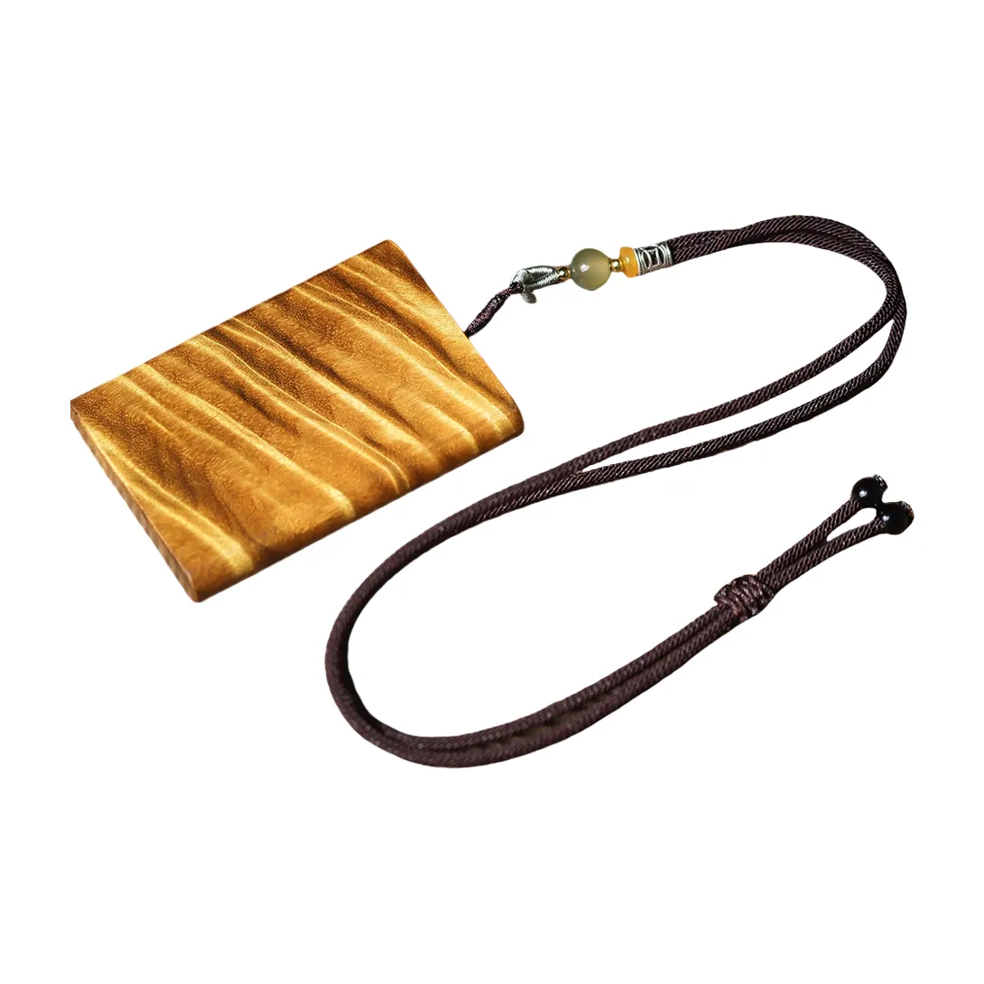 Immortality Phoebe Zhennan Wooden Pendant Unisex