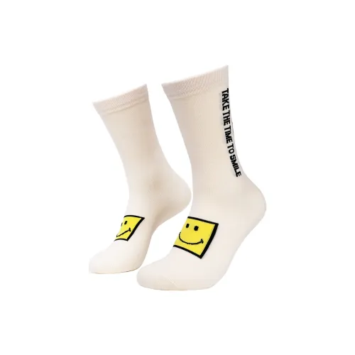 SMILEY Унисекс Высокие Носки до Колена