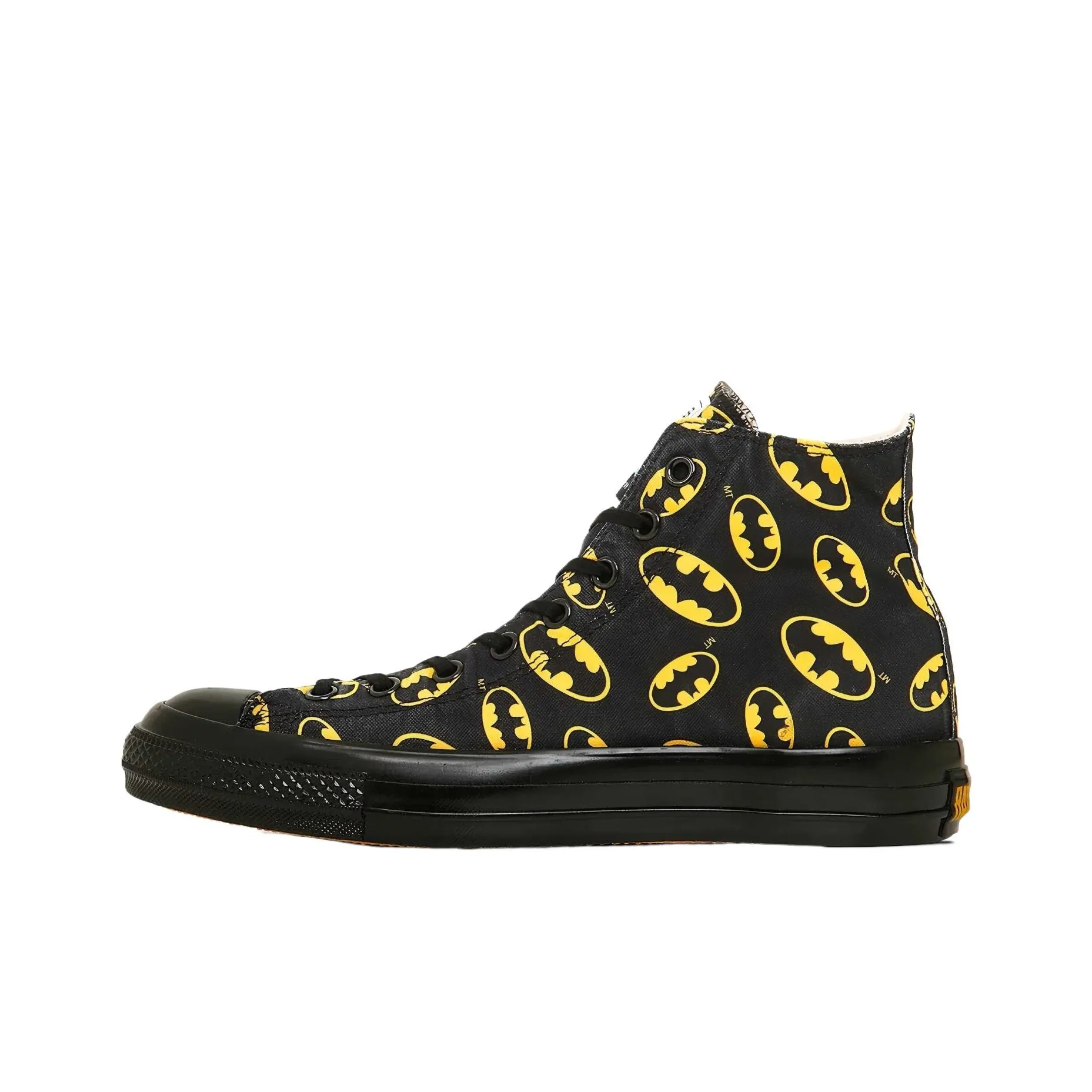 DC x Converse All Star Cushioning High-Top Canvas Shoes Unisex Black