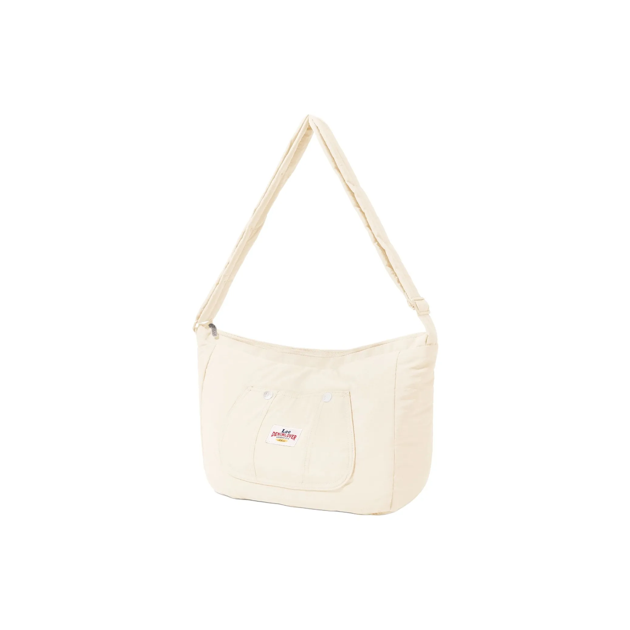 Сумка через плечо Lee co-branded модель Ткань Обычная Женская Имбирно-желтый Экрю Темно-синий