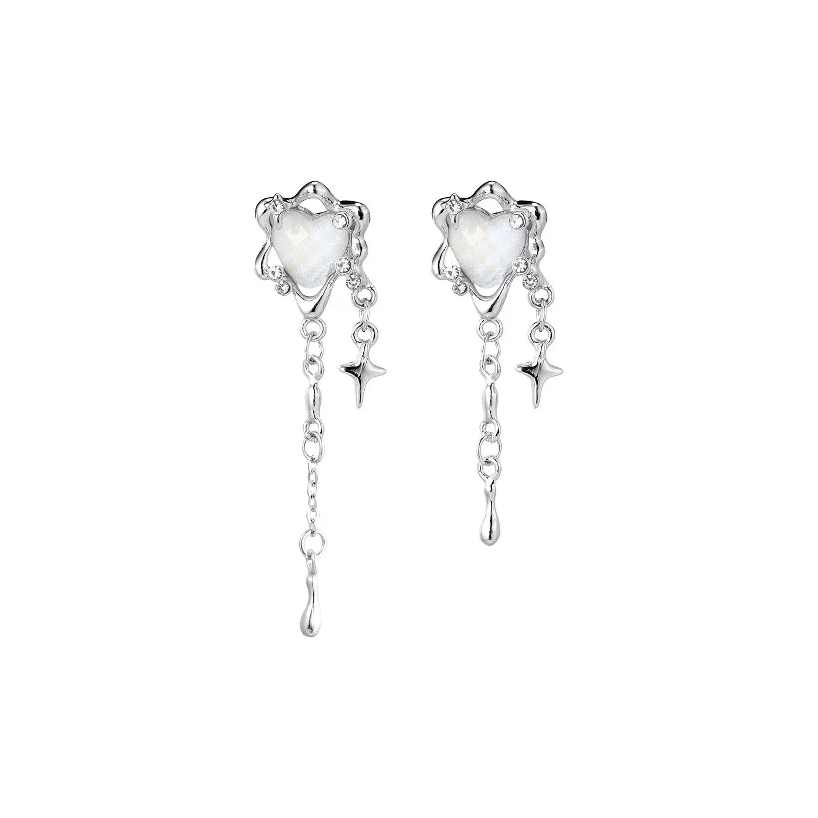 BLESSED BULLET Сплав Серьги Женские