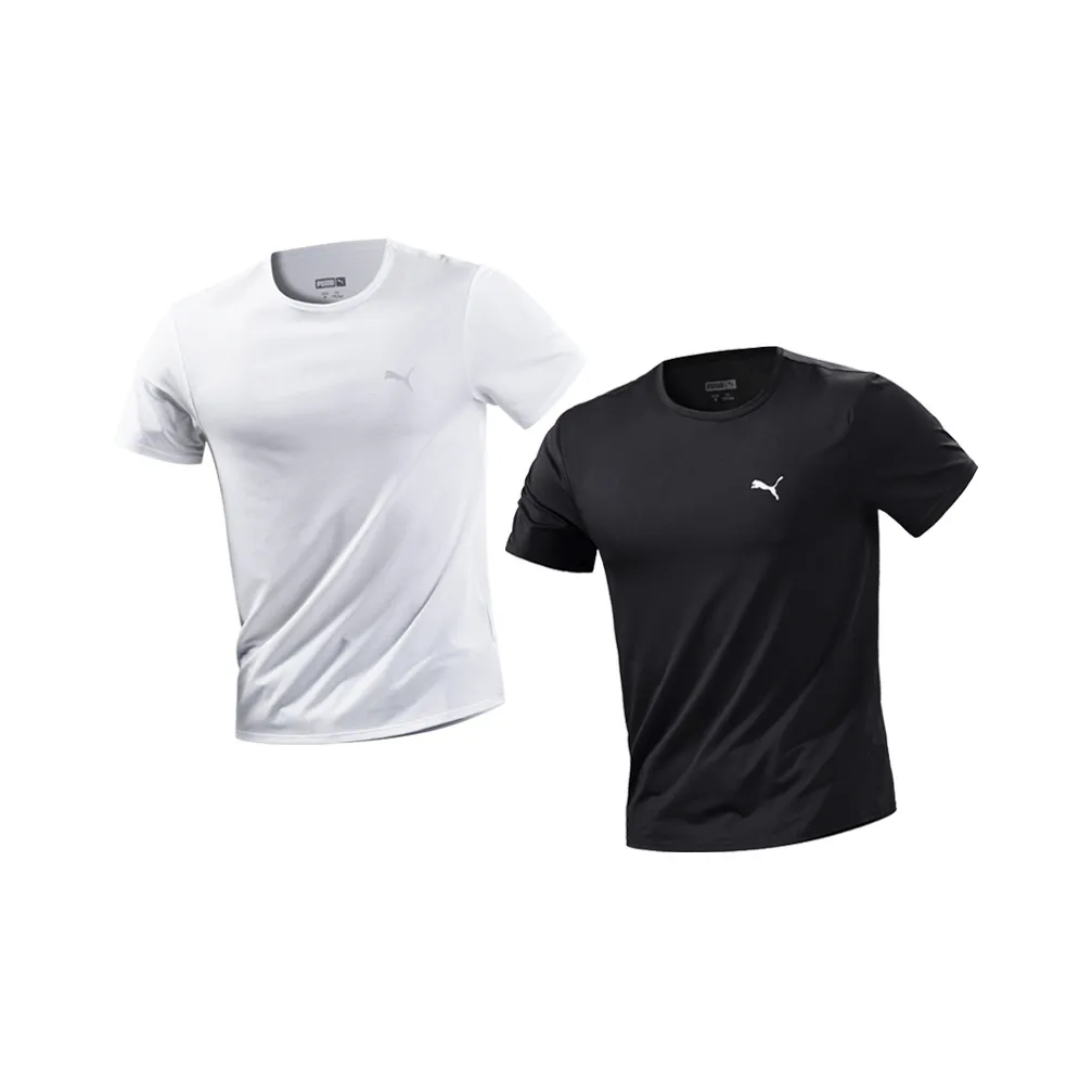 PUMA Undershirt Унисекс 2 упаковки Белый + Черный
