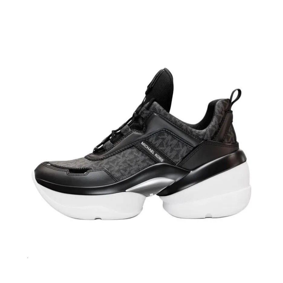 MICHAEL KORS Low Top Chunky Sneakers Women's Black