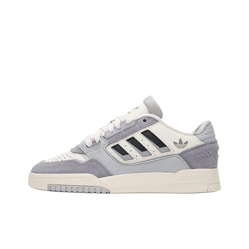 Adidas Originals Drop Step 2,0 Slip-resistant Abrasion-resistant Low Top Casual Unisex Gray Adidas Originals Drop Step 2,0 Противоскользящий Устойчивый к истиранию Низкий Топ Повседневный Унисекс Серый