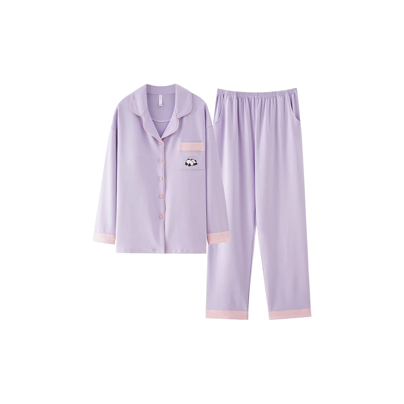 Pretty Lady Пижамный комплект Женские Ароматерапия Фиолетовый