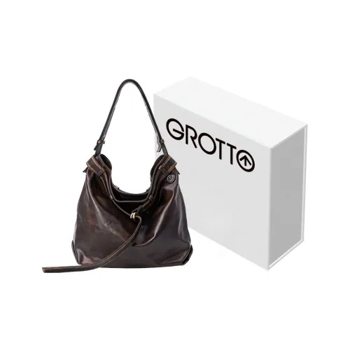 GROTTO Сумки через плечо Charred Wood Коричневый Женские