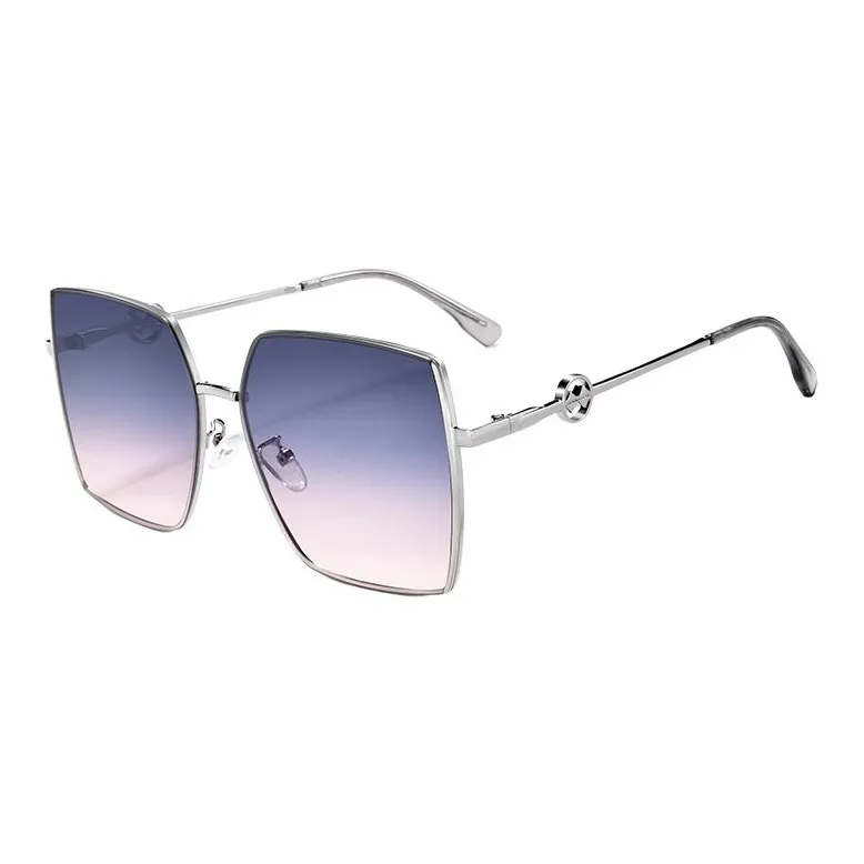 Sagawa Металл Нерегулярная форма Солнцезащитные очки Унисекс