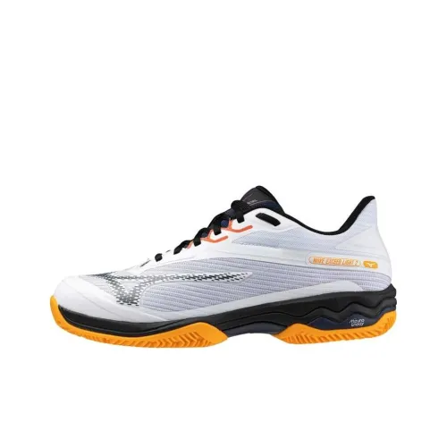 Кроссовки для тенниса Mizuno Wave Exceed Light 2, низкий верх, белые, мужские