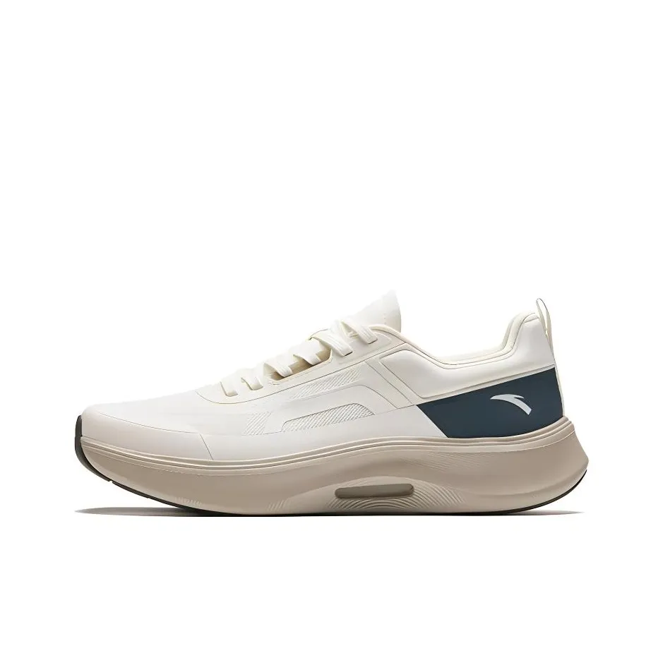 Anta Divine Pro Slip Resistant Low Top Running Shoes Men's Ecru