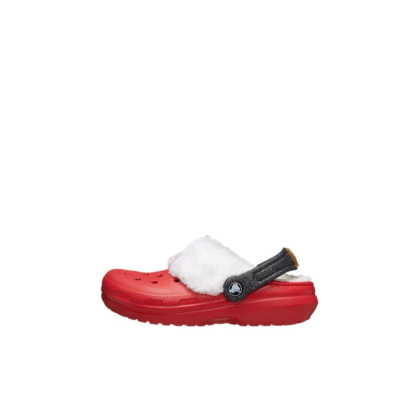Crocs Classic Lined Slip-Resistant Abrasion-Resistant Низкий Топ Обувь для малышей Красный Infant и Toddler