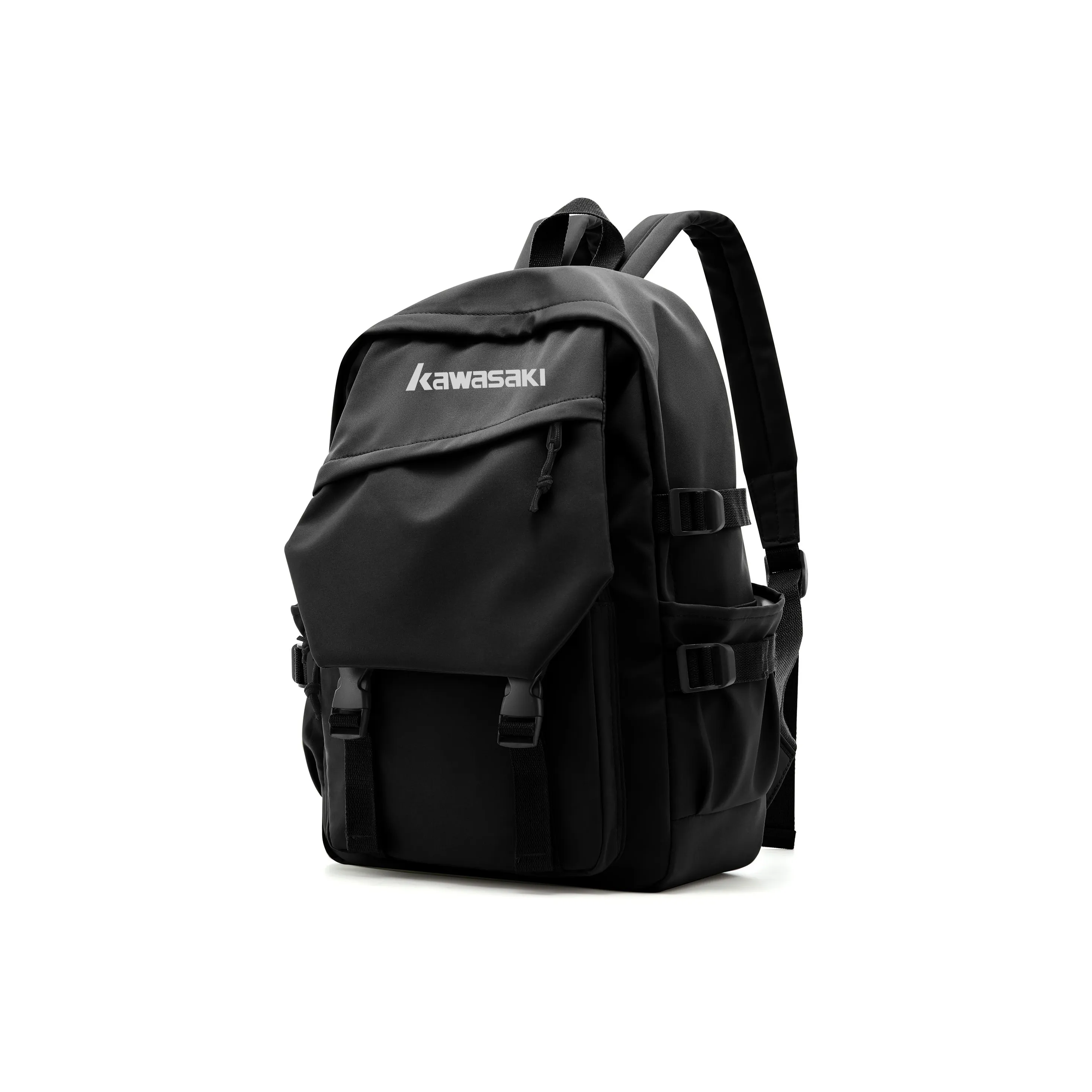 Kawasaki Fabric Backpack Laptop Bag Regular Unisex Gray