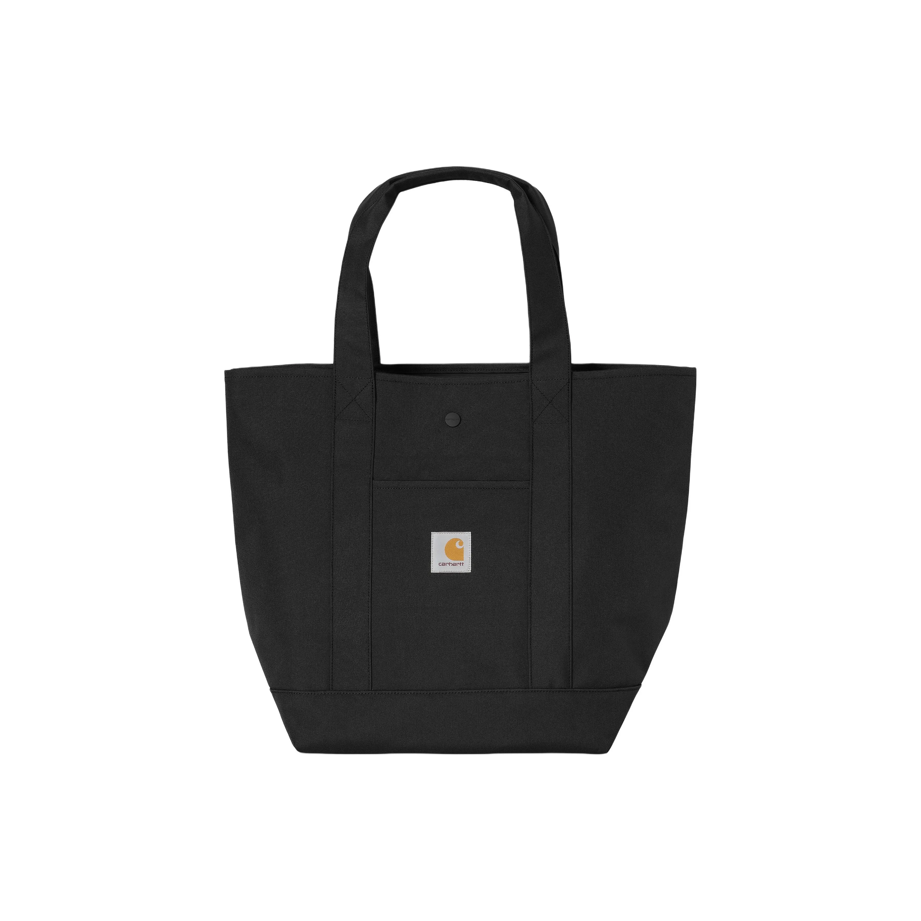 Carhartt WIP Polyester Tote Bag, Shopping Bag, Handbag Regular Unisex Black