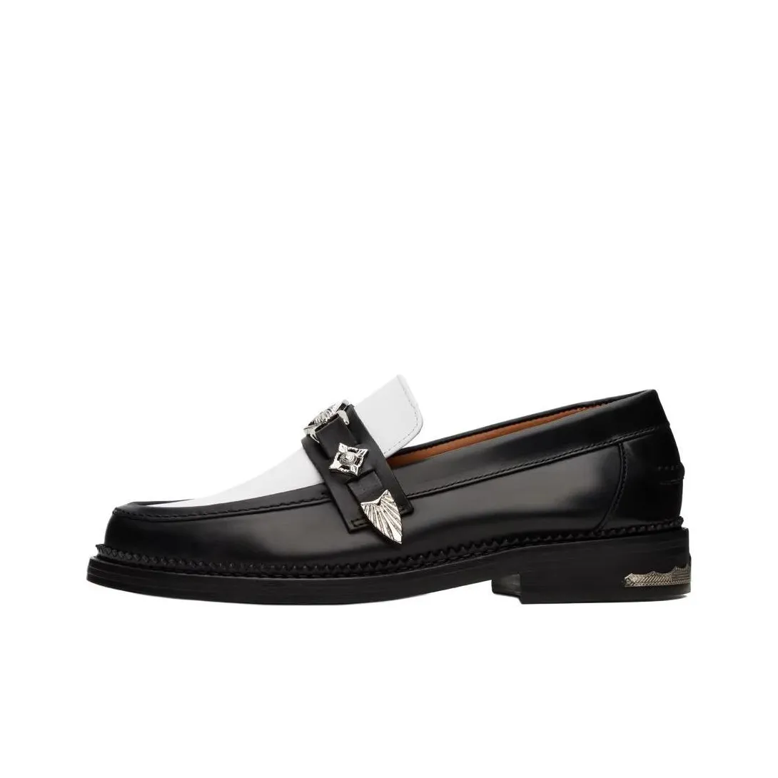 TOGA VIRILIS Loafers Men's Black White