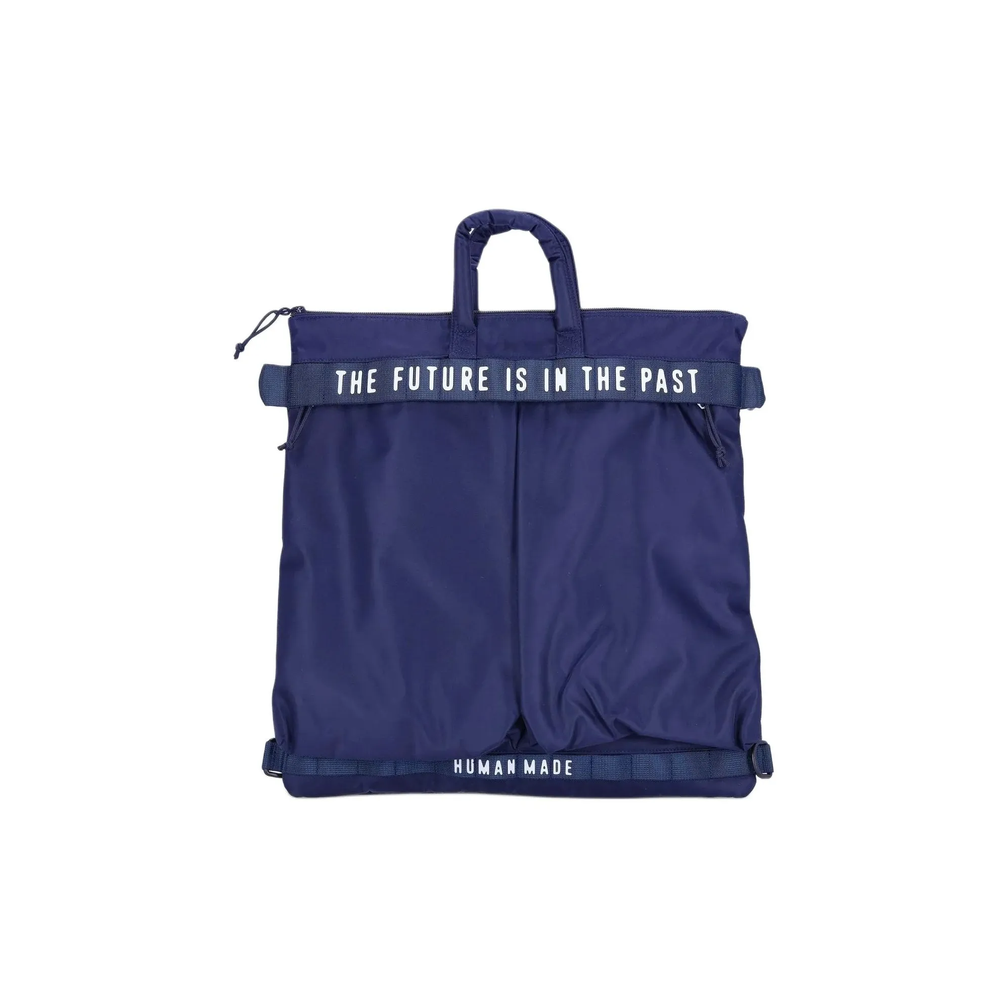 HUMAN MADE Nylon One Shoulder Handbag Unisex Marine Blue