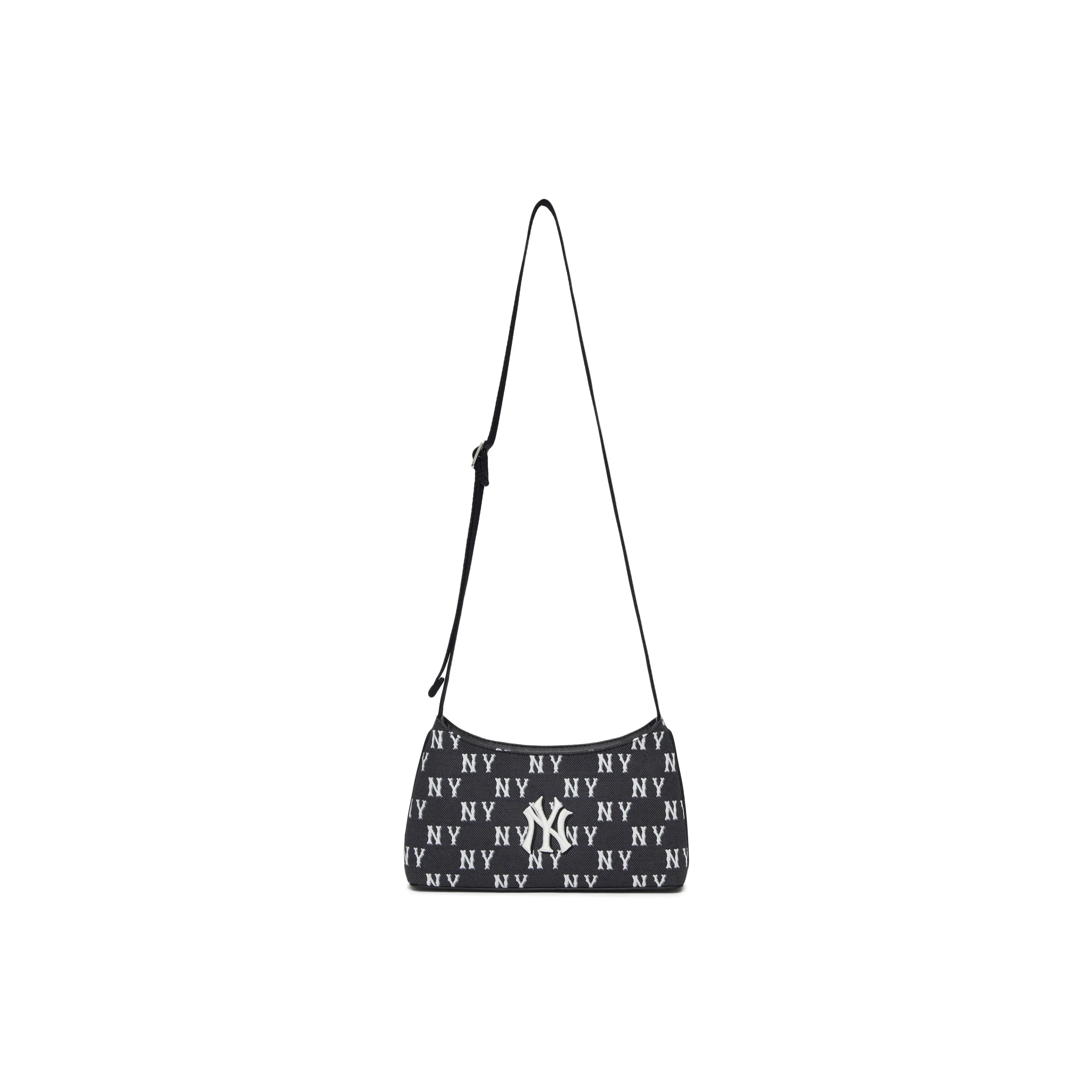 MLB Polyester Shoulder Bag Crossbody Bag Women's Black