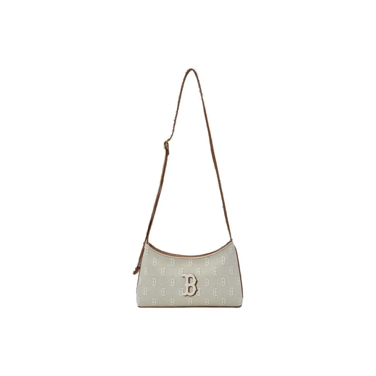 MLB Boston Red Sox Old Flower Series Хлопок Сумка через плечо Сумка на плечо Почтальон Женский Бежевый