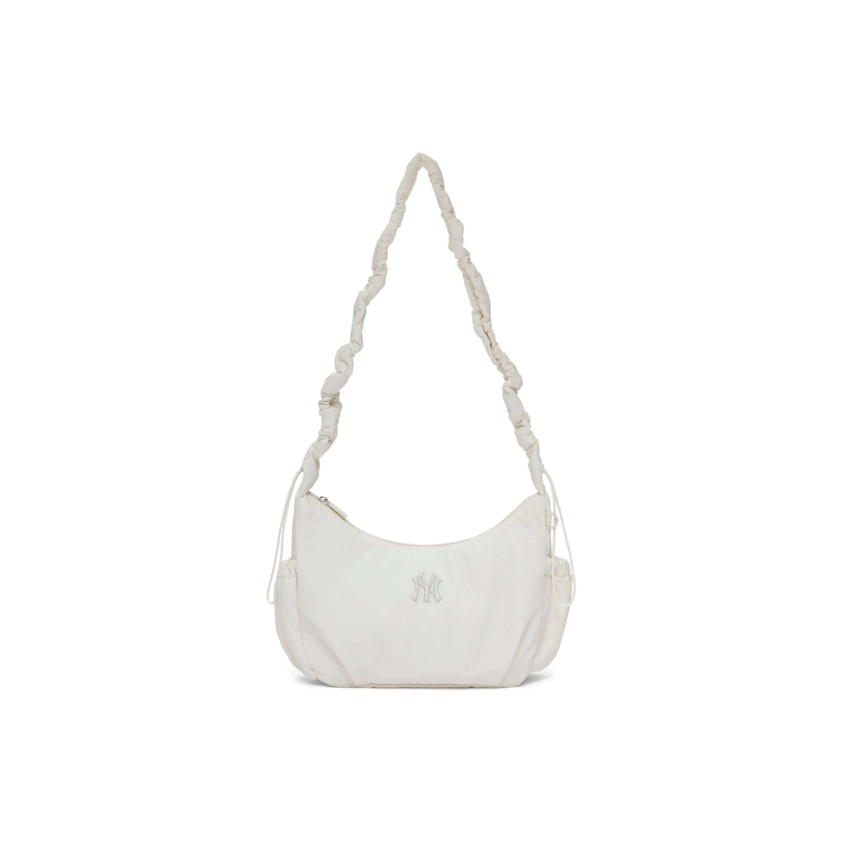 Mlb Base Logo Полиамид Однотонный Облачная Сумка Сумка через плечо Стандартная Унисекс Белый