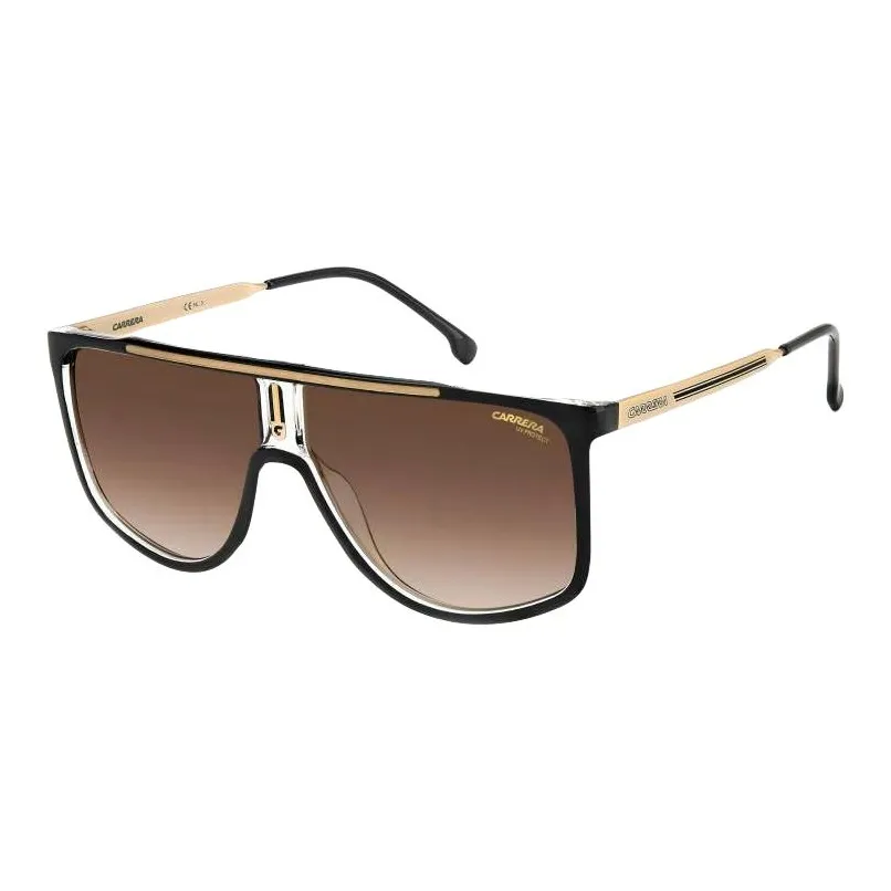 CARRERA Irregular Shape Sunglasses Men's Black