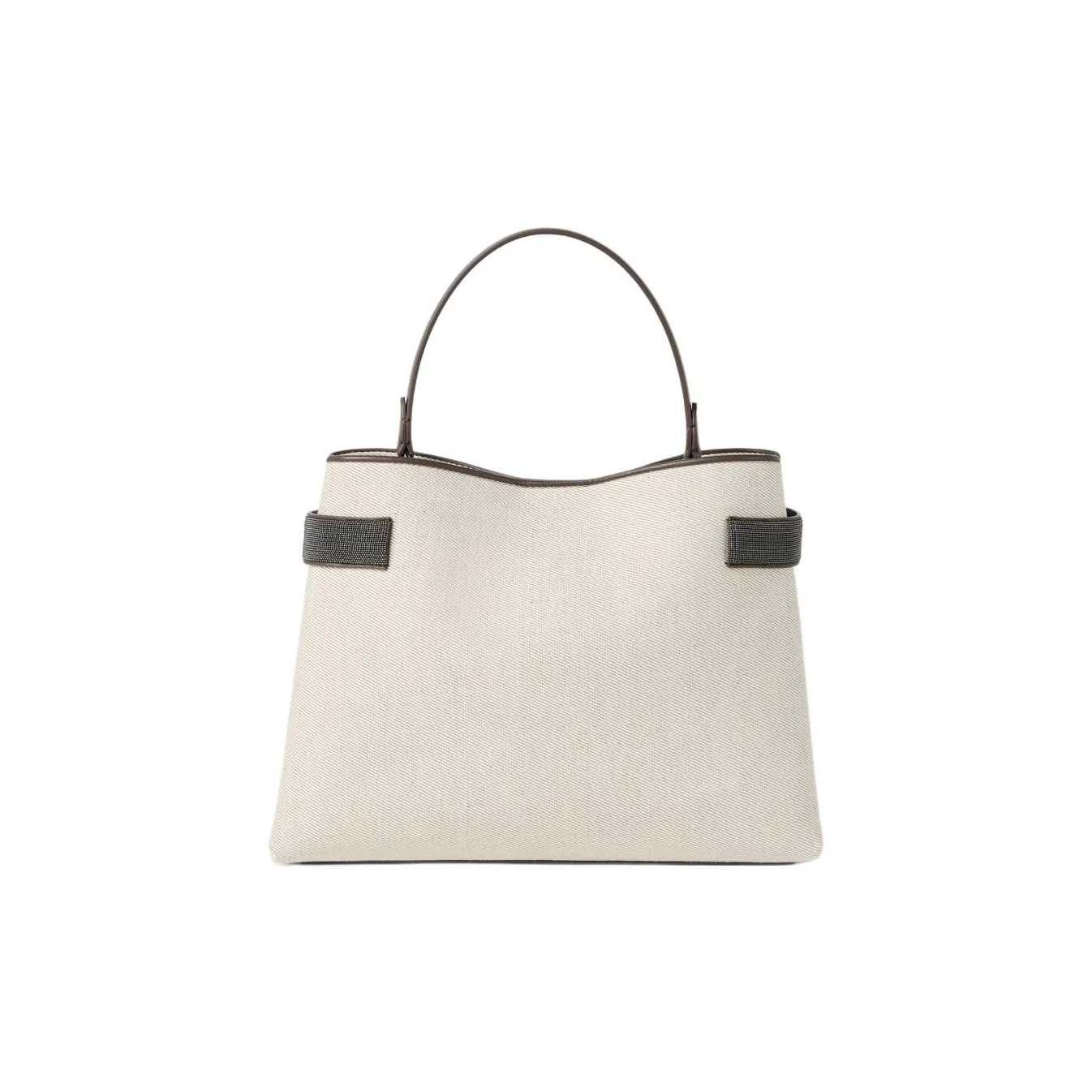Brunello Cucinelli Cotton Shoulder Bag, Crossbody Bag, Handbag Women's Air Force Blue