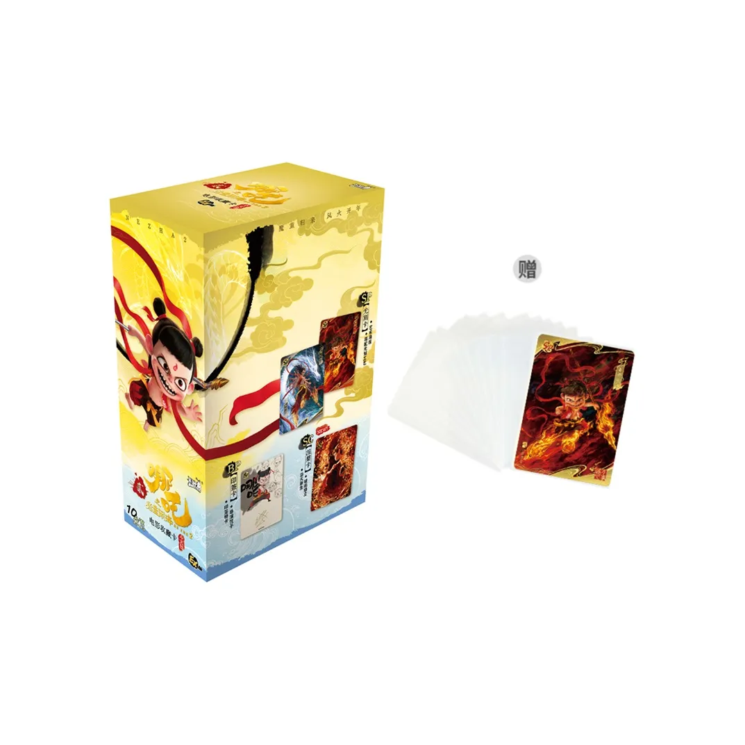 KAYOU Ne Zha: Magic Child Troublemaker Movie Collectible Card Battle Heaven Pack Vol. 1 Anime Cards 1 Box Of 18 Packs