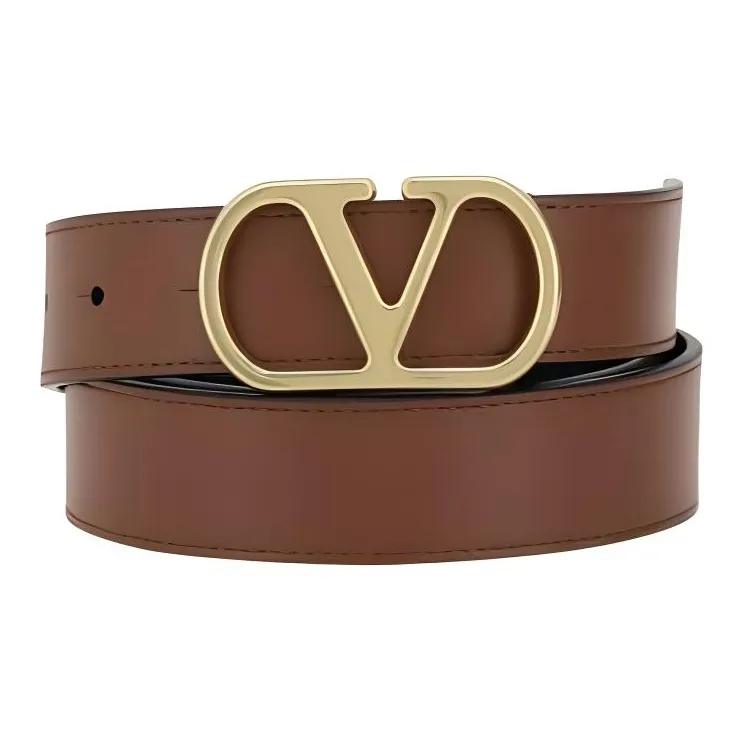 Valentino VLogo Signature Buckled Belt