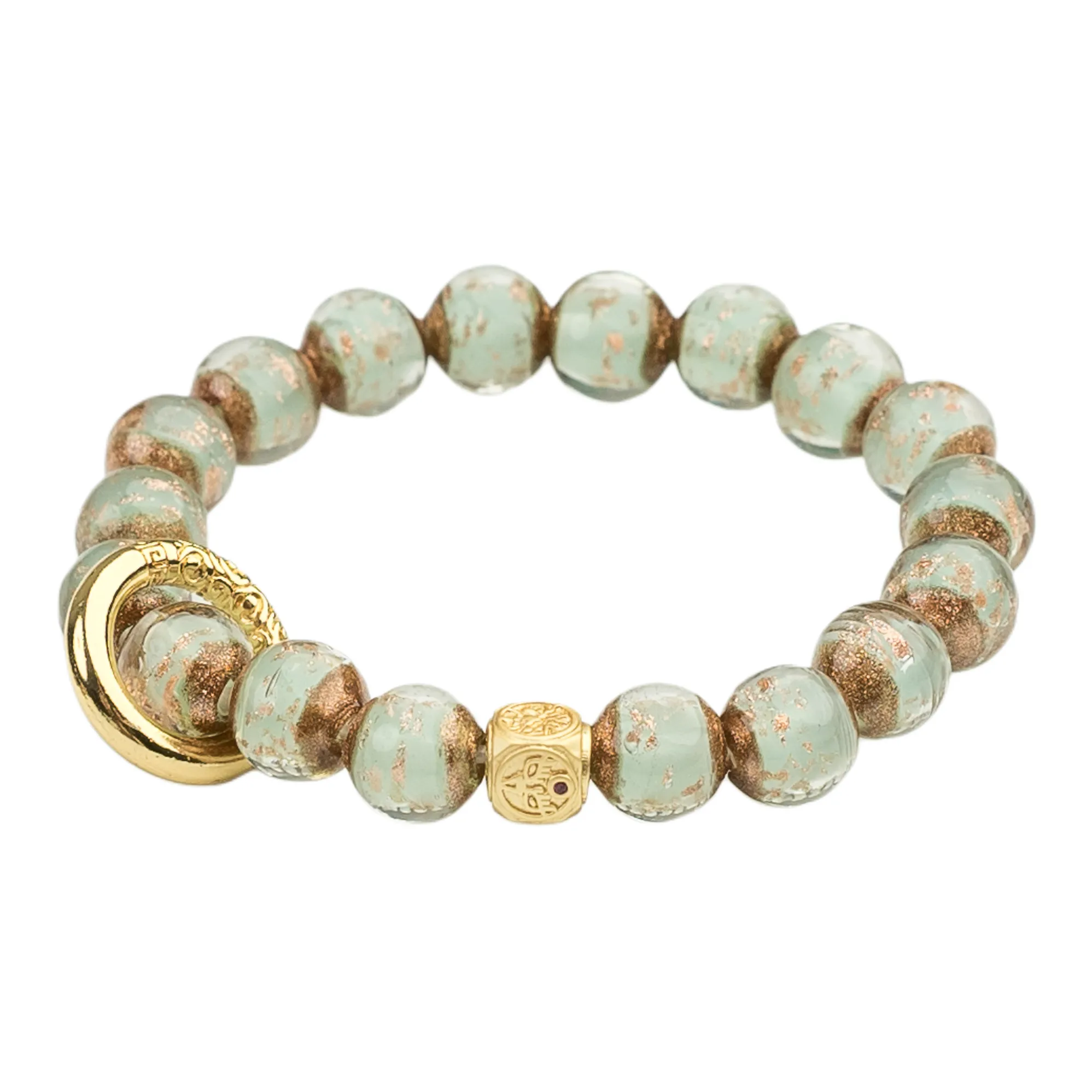 UJAT Цветное стекло Браслеты Унисекс