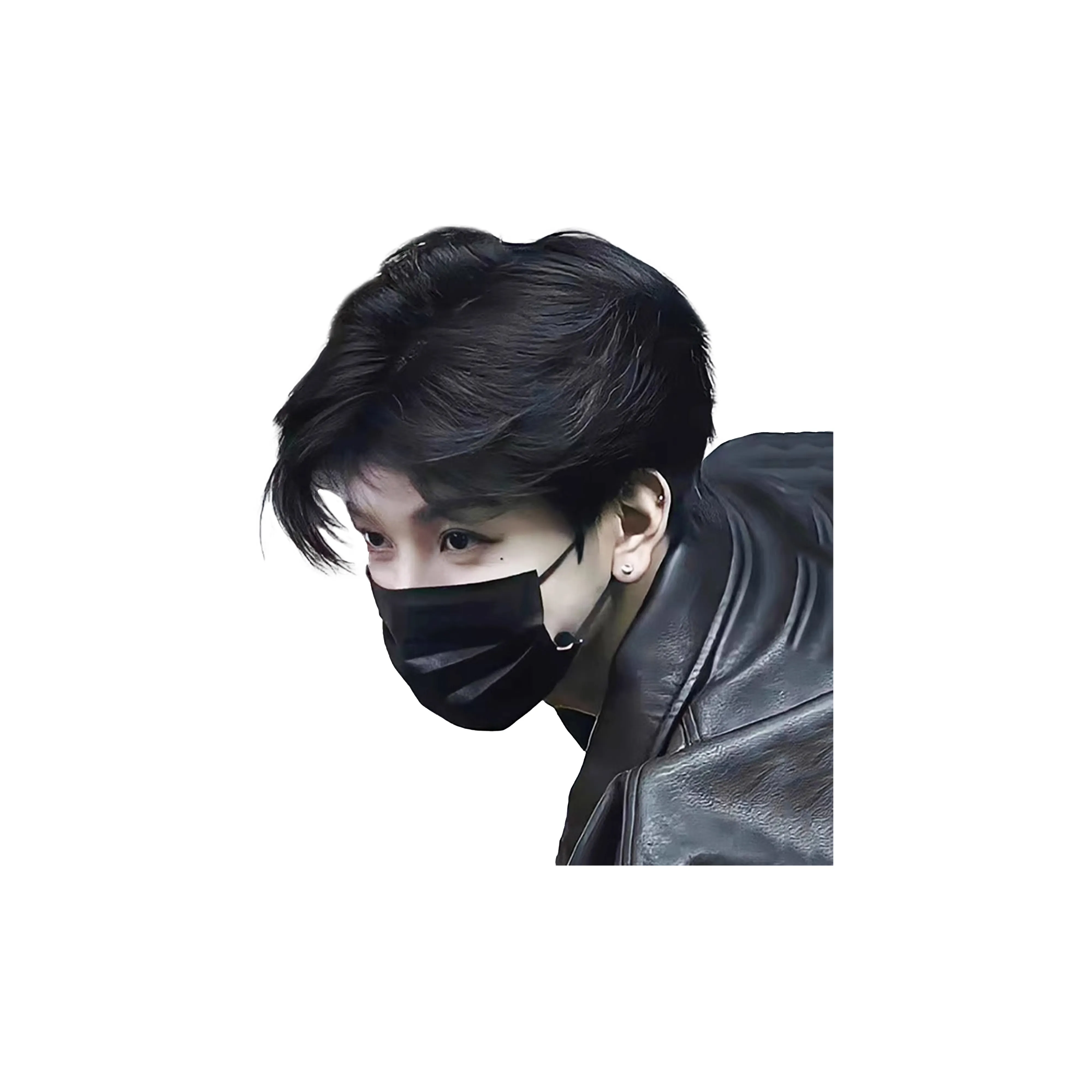 GLUNA Мужская короткая парик для укладки волос корейский стиль Handsome Мужская парик для волос GROWTH Набор Мужская полная парик COVER