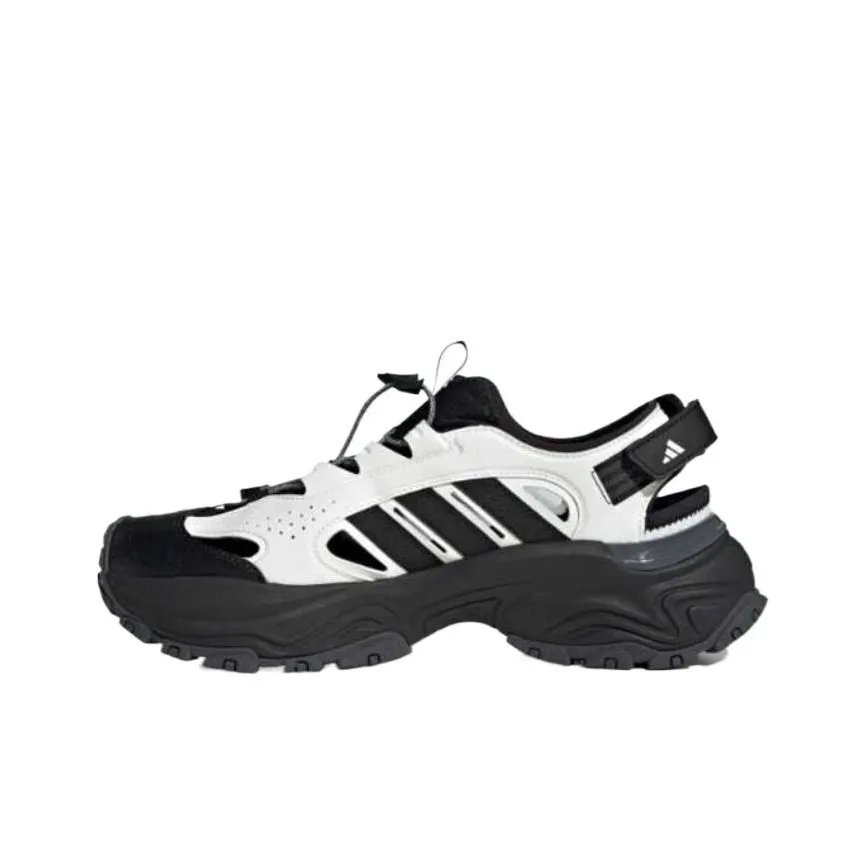 Adidas SNEAKER SANDAL Slip Resistant And Breathable River Trekking Shoes Unisex White Dark Gray