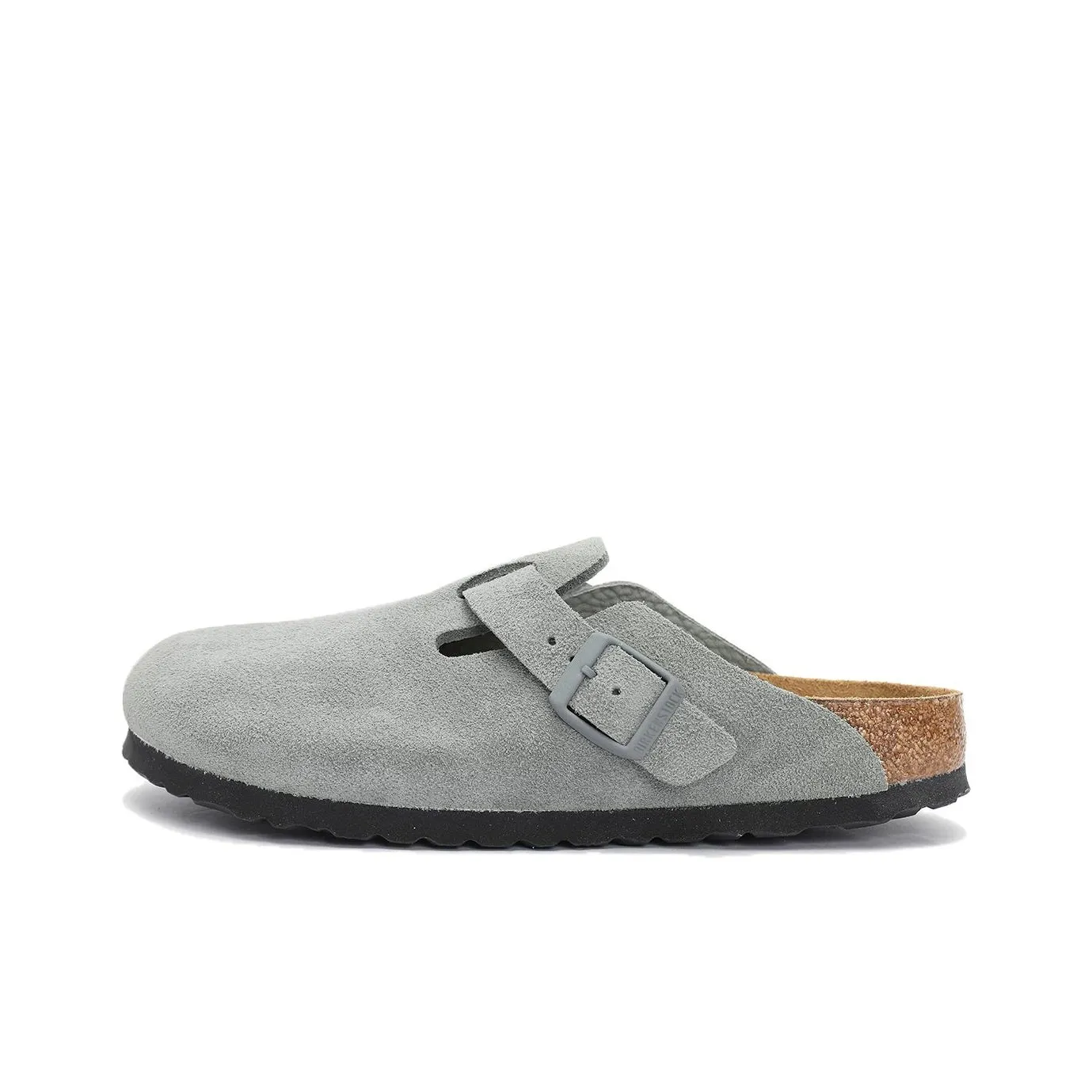 Биркенсток Бостон Домашние тапочки Унисекс Narrow Fit Серый