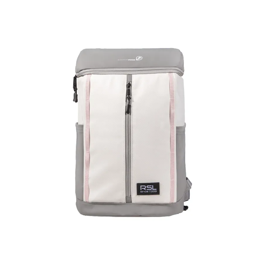 RSL Бадминтон Ракетки Сумки 3 Пачка Рюкзак Белый Серый Унисекс Индивидуальное Отделение для Обуви