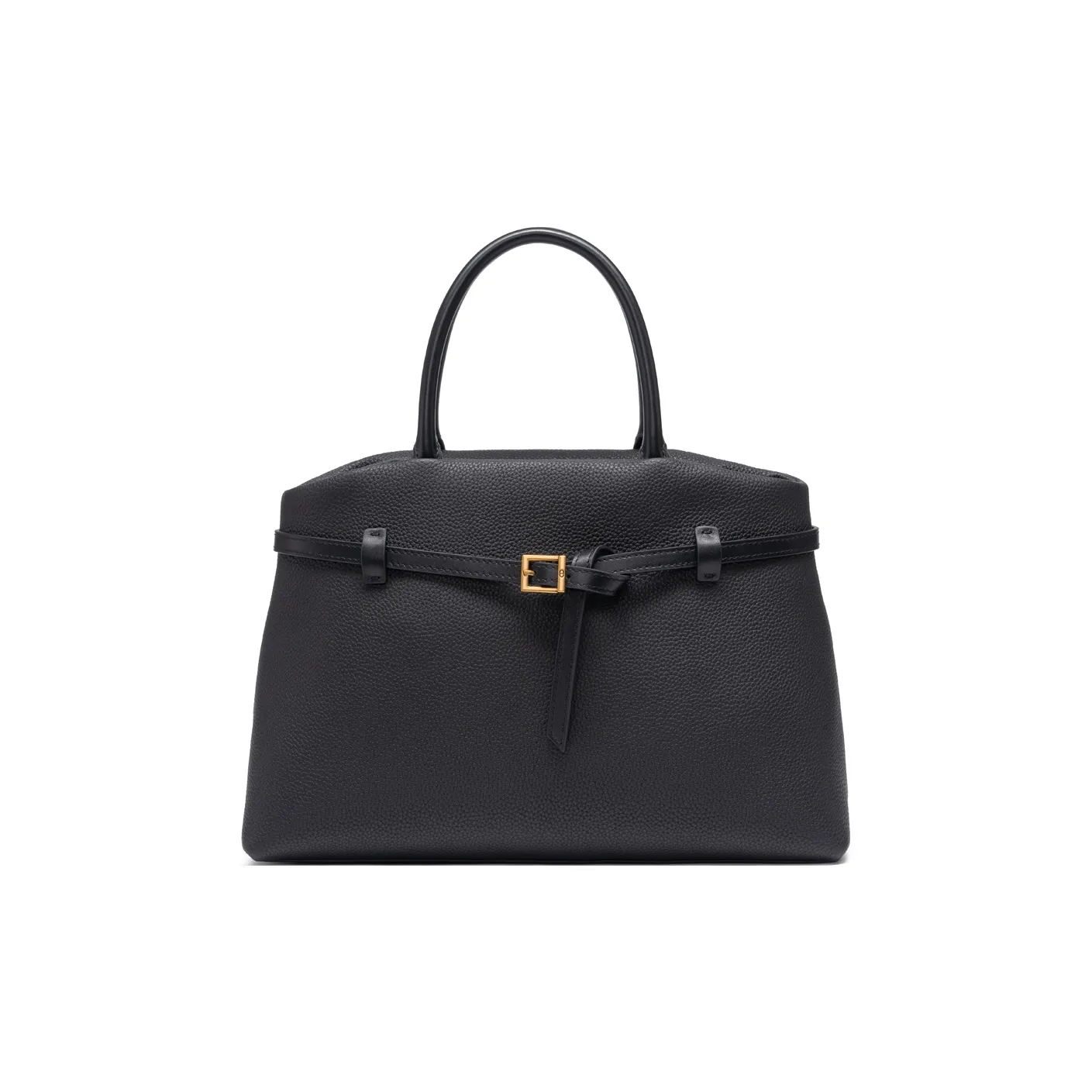 CHRISDIEN DENY Коровья кожа Сумка Kelly Сумка Женская Слоновой серый Черный