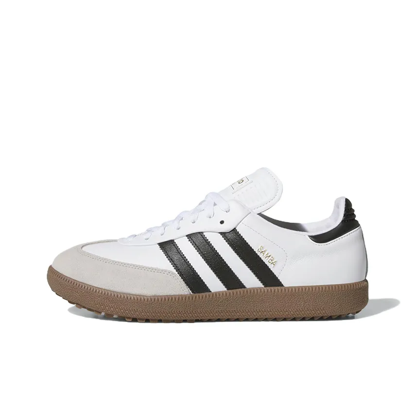 Adidas Samba Spikeless Golf Cloud White Core Black Gum