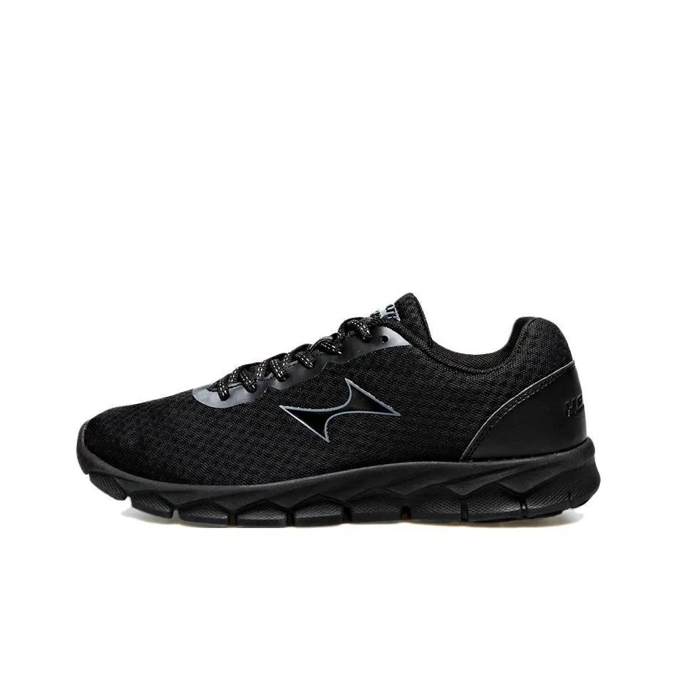HEALTH Cushioning, Wear Resistant Low Top Casual Shoes Unisex Black