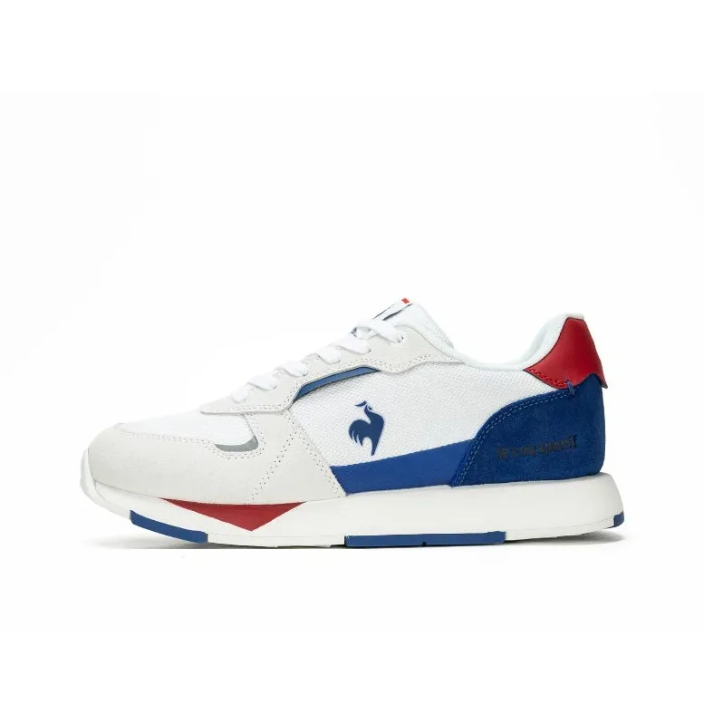 Le Coq Sportif Легкий Низкий Топ Casual Унисекс Белый Синий Красный
