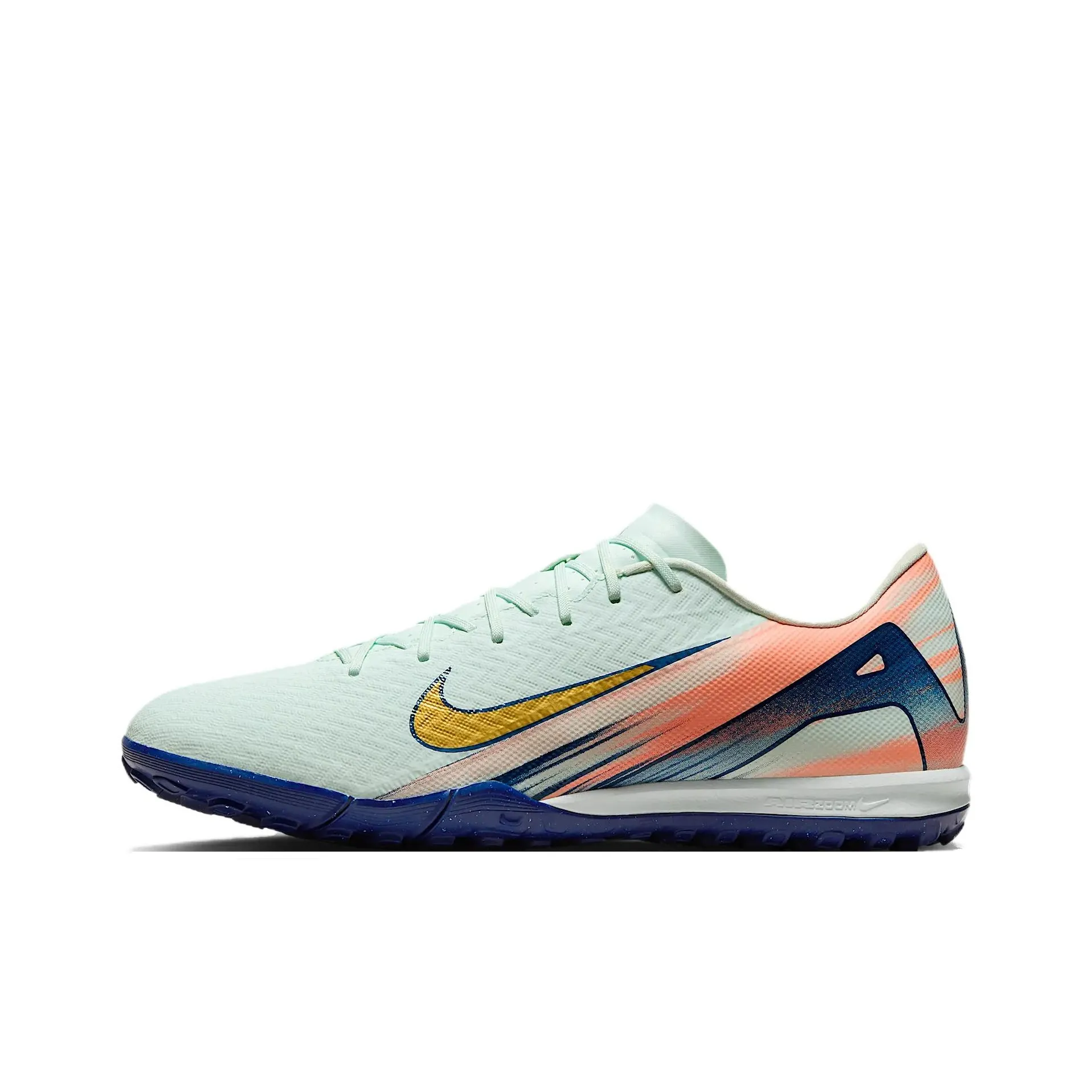 Nike Anti Slip Wear Resistant Soccer Shoes Unisex Light Green