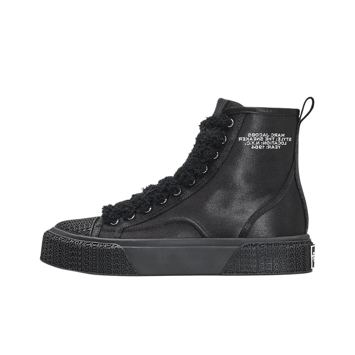 MARC JACOBS High Top Skateboard Shoes Women's Black
