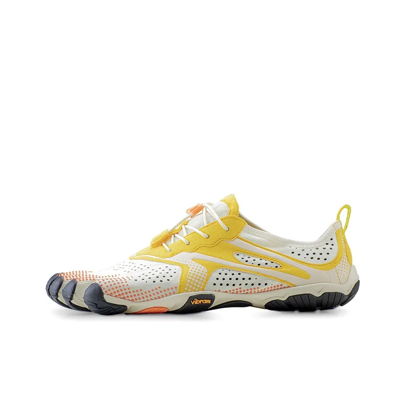 Vibram Slip Resistant, Abrasion Resistant, Quick Dry Low Top Training Shoes Men's Yellow