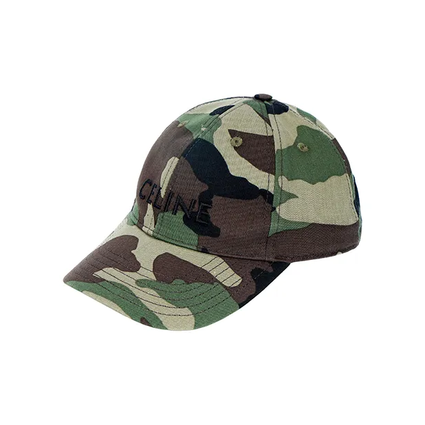 CELINE Baseball Caps Unisex Camouflage