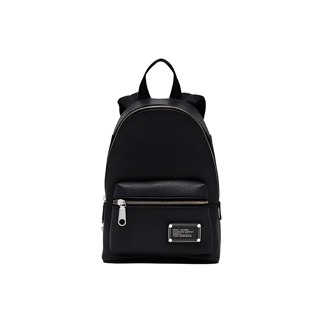MARC JACOBS Cow Leather Backpack Small Size Unisex Black
