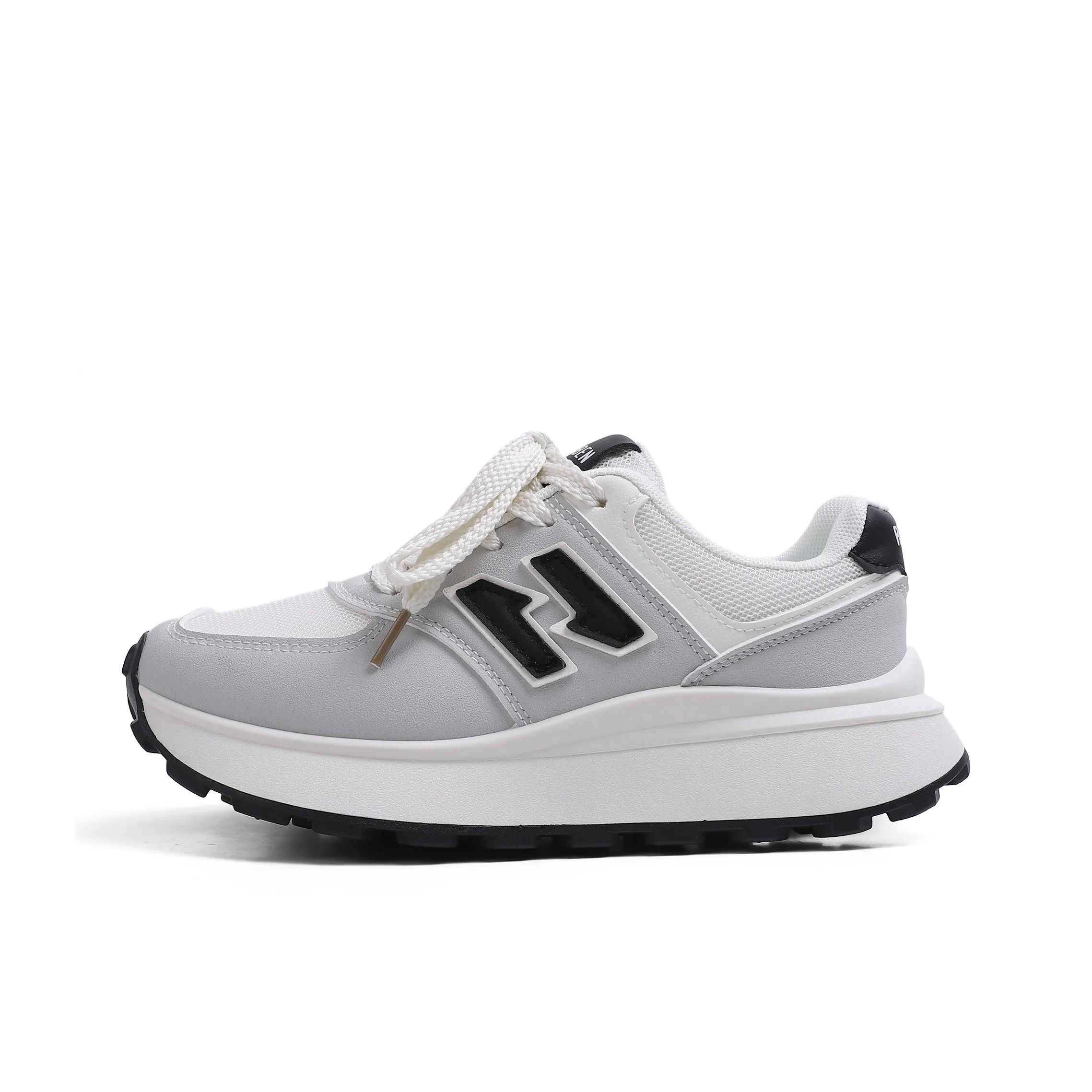 RENBEN Высота Увеличивающая Износостойкая Легкая Дышащая Противоскользящая Низкий Топ Повседневная Обувь Женская