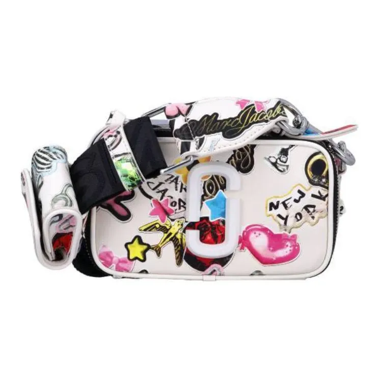 MARC JACOBS The Snapshot Sticker White Multi