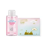 메이크업 제거 워터 500ml + 면 스와브 200개