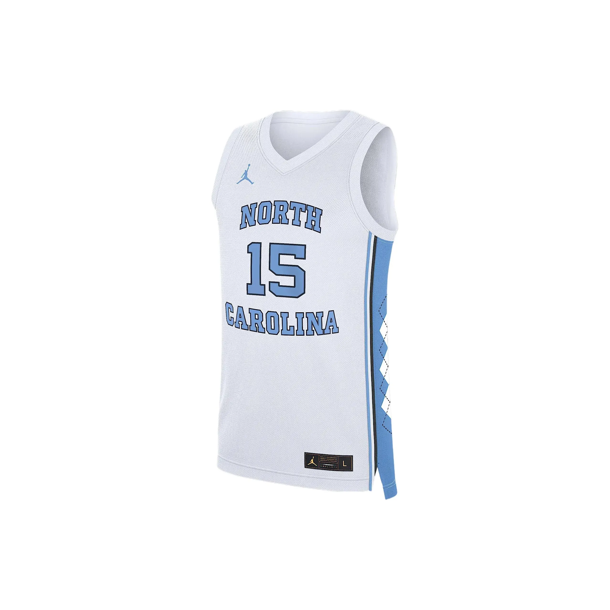 Nike Vince Carter North Carolina Tar Heels Replica Jordan Brand College Basketball Jersey